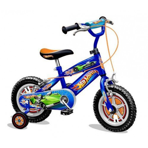 Gyerek kerékpár BMX 14" Mattel Hot Wheels inSPORTline