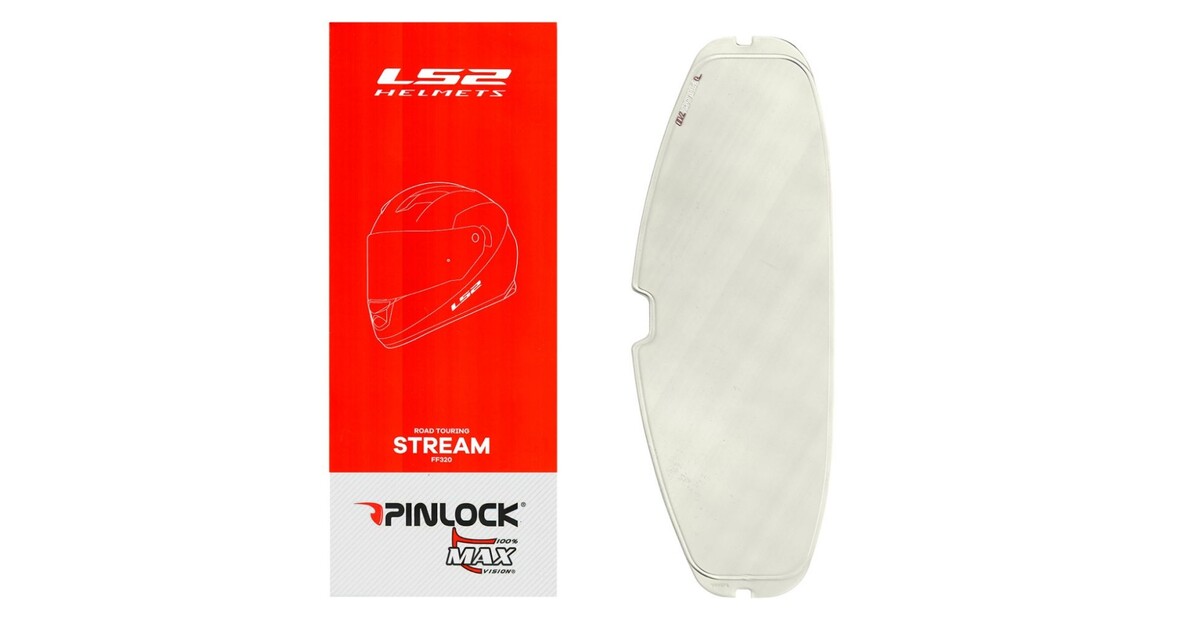 Insert Pinlock Anti-Buée LS2 FF320 Stream FF353 Rapid FF397 Vector FF390 Breaker FF800 Storm