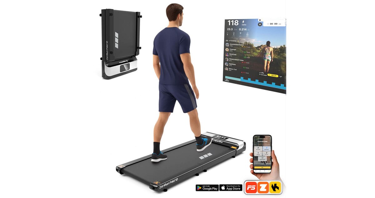 inSPORTline ZenRun Fold 10 összecsukható gyaloglópad