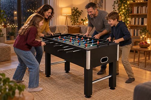 Családi játékest otthon: csocsó, pingpong és darts a hosszú őszi estékre