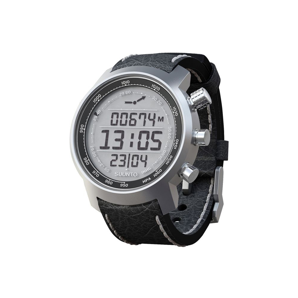 Sportszámítógép Suunto Elemenum Terra P Black leather Outdoor órák és felszerelések márkák Suunto inSPORTline