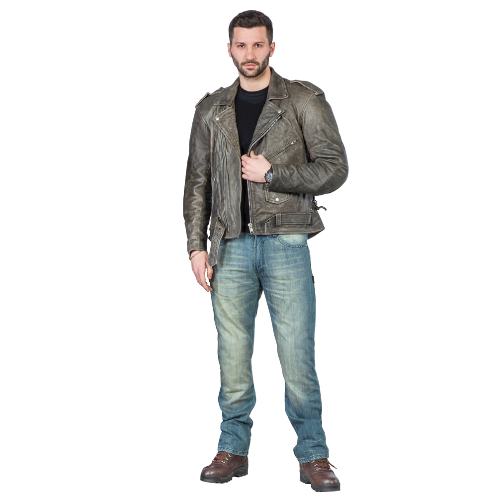 Férfi bőr motoros kabát W TEC NF 1127 inSPORTline Férfi bőr motoros kabát W TEC NF 1127 inSPORTline