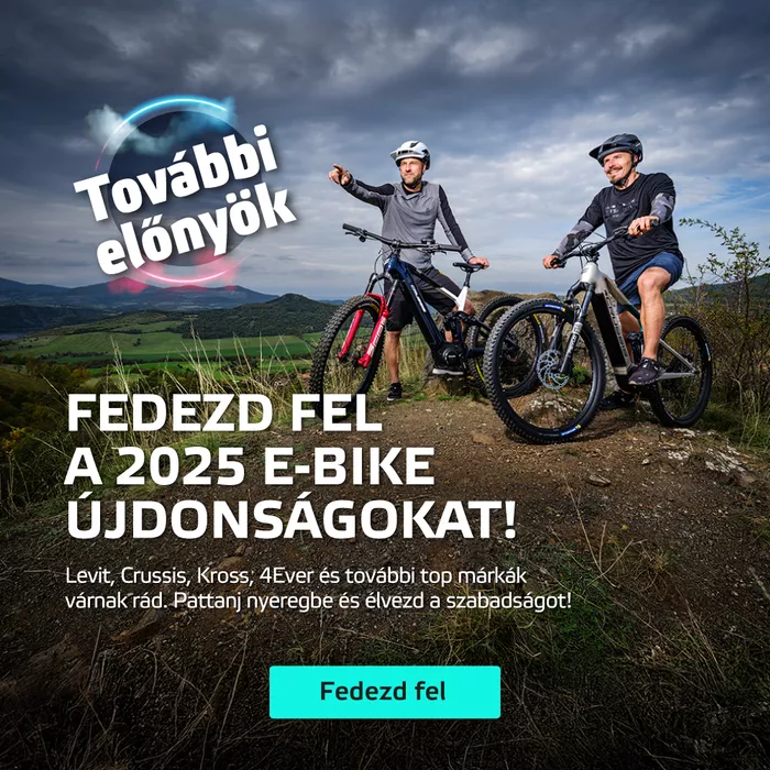 Fedezd fel a 2025 e-bike újdonságokat