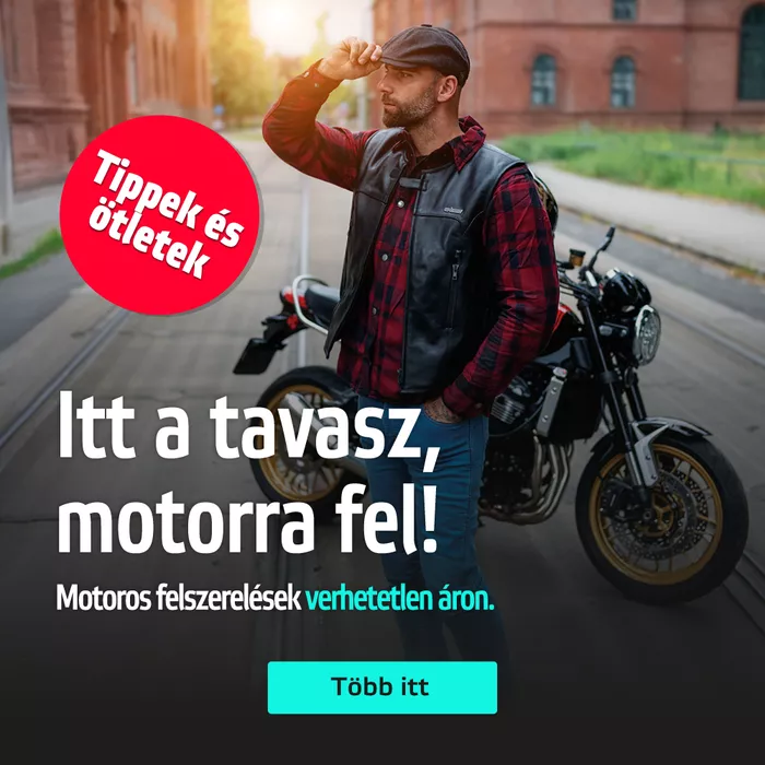 Itt a tavasz, motorra fel!