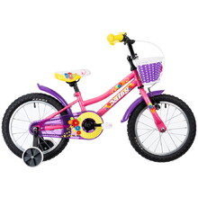Gyerek kerékpár DHS Daisy 1602 16" - pink