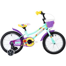 Gyerek kerékpár DHS Daisy 1602 16" - Türkiz