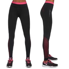Női leggings BAS BLACK Inspire - fekete-rózsaszín