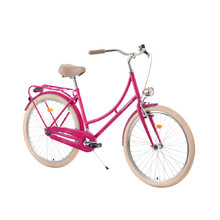 Városi kerékpár DHS Citadinne 2632 26" – 4.0 - pink