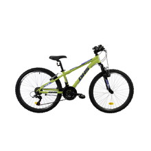 Junior kerékpár DHS Teranna 2423 24" - modell 2021 - zöld
