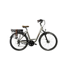 Városi E-kerékpár Devron 28120 28" - ezüst