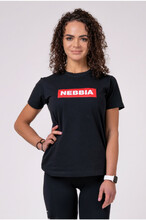 Női póló Nebbia 592 - fekete