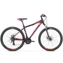 Női mountain bike Kross Lea 3.0 27,5" - lila/rózsaszín/narancssárga