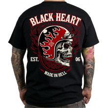 Póló BLACK HEART Hatter - fekete