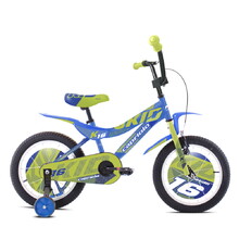 Gyerek kerékpár Capriolo Kid 16" - modell 2021 - kék-lime