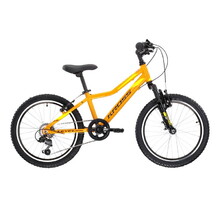 Gyerekkerékpár Kross Level Mini 2.0 20" - modell 2022 - sárga-fekete