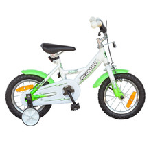 Gyermek kerékpár Reactor Puppi 12" - fehér-zöld