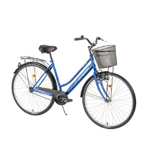 Női városi kerékpár DHS Citadinne 2812 28" - kék