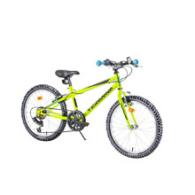 Gyermek kerékpár DHS Teranna 2021 20" - 2019 modell - zöld