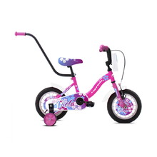 Gyerek kerékpár Capriolo Viola 12" - rózsaszín-fehér