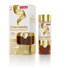 Nutrend Curcumin + Bioperine + Vitamin D, 60 kapszula