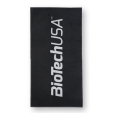 BiotechUsa törölköző 50x100 - Fekete