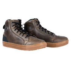 Motoros csizma W-TEC Fred, megerősített orr-rész, hurokkal ellátott pánt, dupla varrás csúszásmentes talp