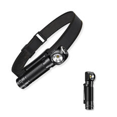 Multifunkciós fejlámpa inSPORTline Lumulti, mágneses, klipsz, rugalmas pánt, 1000 lumen, USB-C