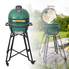 Kerámia kamado grill inSPORTline Pasionato 16