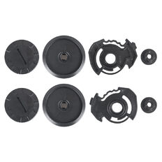 Plexi tartó W-TEC Biscaia, csavarok, egyéb elemek