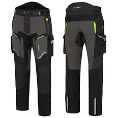 Motoros nadrág W-TEC Daimick, kivehető 1. szintű CE térdvédő, kivehető szigetelő bélés, AirVent System, fényvisszaverő elemek