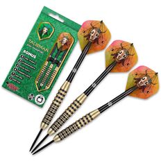 Darts nyílkészlet Shot Value Range Talisman Brass acél 3db, kiváló minőség, strapabíró kialakítás