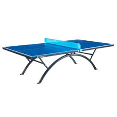 Kültéri pingpong asztal inSPORTline OUTDOOR 100, ITTF hivatalos méret, fémhálóval, SMC kompozit deszka, stabil, 86kg, nem összecsukható, masszív