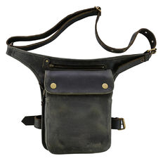 Combtáska W-TEC Tzoler, 3 külső cipzáras zseb, állítható hosszúságú pánt, dombornyomott W-TEC logó