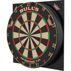 Hangcsillapító szett Bull's Dartboard Silencer szizál darttáblához, élvédő, Bull's U konzol, világítási rendszer,  47x47x5 cm