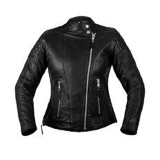 Női bőr motoros kabát W-TEC Mantura