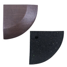 Sarokelem Luxteko Waffle 2 cm alátéthez, tompítja a zajt és a rezgést, vízálló, alkalmas nagy súlyú gépekhez