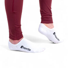 Antibakteriális bambusz titokzokni 3 pár inSPORTline Silvatic Noshow AG+, kényelmes, rugalmas, antibakteriális, hőszabályozás