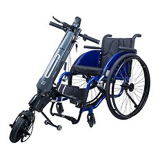 Mechanikus összecsukható sport kerekesszék inSPORTline Brenstark Lightweight Oppatia meghajtással, 100 kg-os teherbírás, 25 km-es hatótávolság