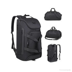 Sporttáska 2 az 1-ben inSPORTline Fursio, oldalsó zseb, külön cipőrekesz szellőzéssel, állítható vállpánt