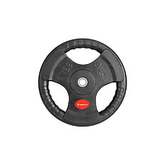 Gumírozott olimpiai súlytárcsa inSPORTline Graton OL 15 kg 50 mm, fokozott kopásállóság, ergonomikus forma, magas tartósság