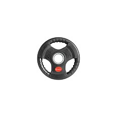 Gumírozott olimpiai súlytárcsa inSPORTline Graton OL 5 kg 50 mm, fokozott kopásállóság, ergonomikus forma, magas tartósság