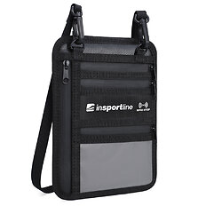 Utazó pénztárca inSPORTline Tahopa 14,5x19,5 cm RFID védelemmel, praktikus karabiner, átlátszó zseb, kompakt kialakítás, strapabíró anyag