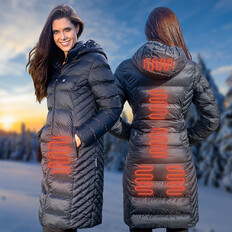 Fűthető női kabát inSPORTline WARMatera