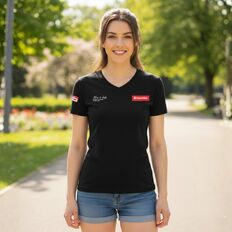 Női póló inSPORTline Signature, ideális szabadidős használatra, utazáshoz és sportoláshoz, könnyű, sportos megjelenés jellegzetes márkajelzéssel