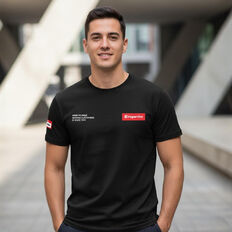 Póló inSPORTline Signature, ideális szabadidős használatra, utazáshoz és sportoláshoz, könnyű, sportos megjelenés jellegzetes márkajelzéssel