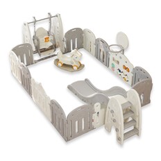 Műanyag játszótér tartozékokkal inSPORTline Teutonino 186x236 cm