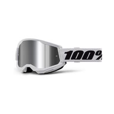 Motocross szemüveg 100% Strata 2 New Mirror, szellőzési technológia, széles látószög, párásodásgátló