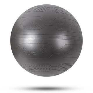 Gimnasztikai labda inSPORTline Stretch Ball 55 cm, masszázs nyúlványok, csúszásmentes, kézi pumpa, tartós PVC anyag