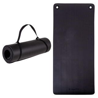Edzőszőnyeg inSPORTline Fity Advance 140x61x1,5 cm, hordozószíj, puha anyag, izzadság- és vízálló, csúszásmentes kivitel