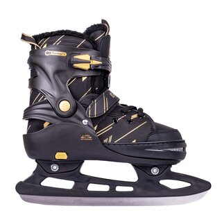Jégkorcsolya inSPORTline Golnes, 5 méretben állitható, 100kg teherbirás, unisex, belső szőrmebélés, ComfortFit , gyorscsati